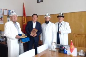 Азирети Муфтий КР Ысык-Көл облусундагы ыйгарым укуктуу өкүлүнүн биринчи орун басары менен жолугушту